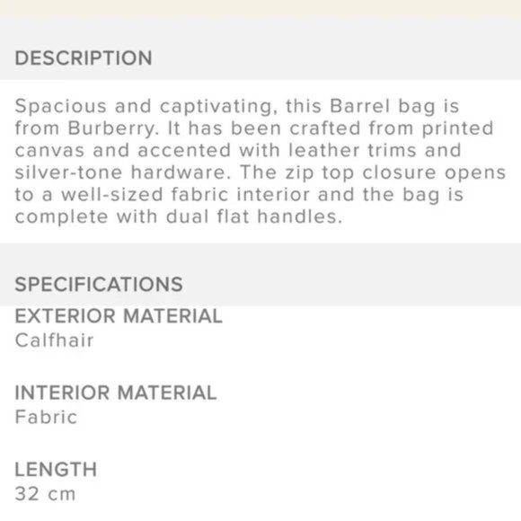 Burberry red leather trim dots barrel Boston bag - Picture 6 of 7